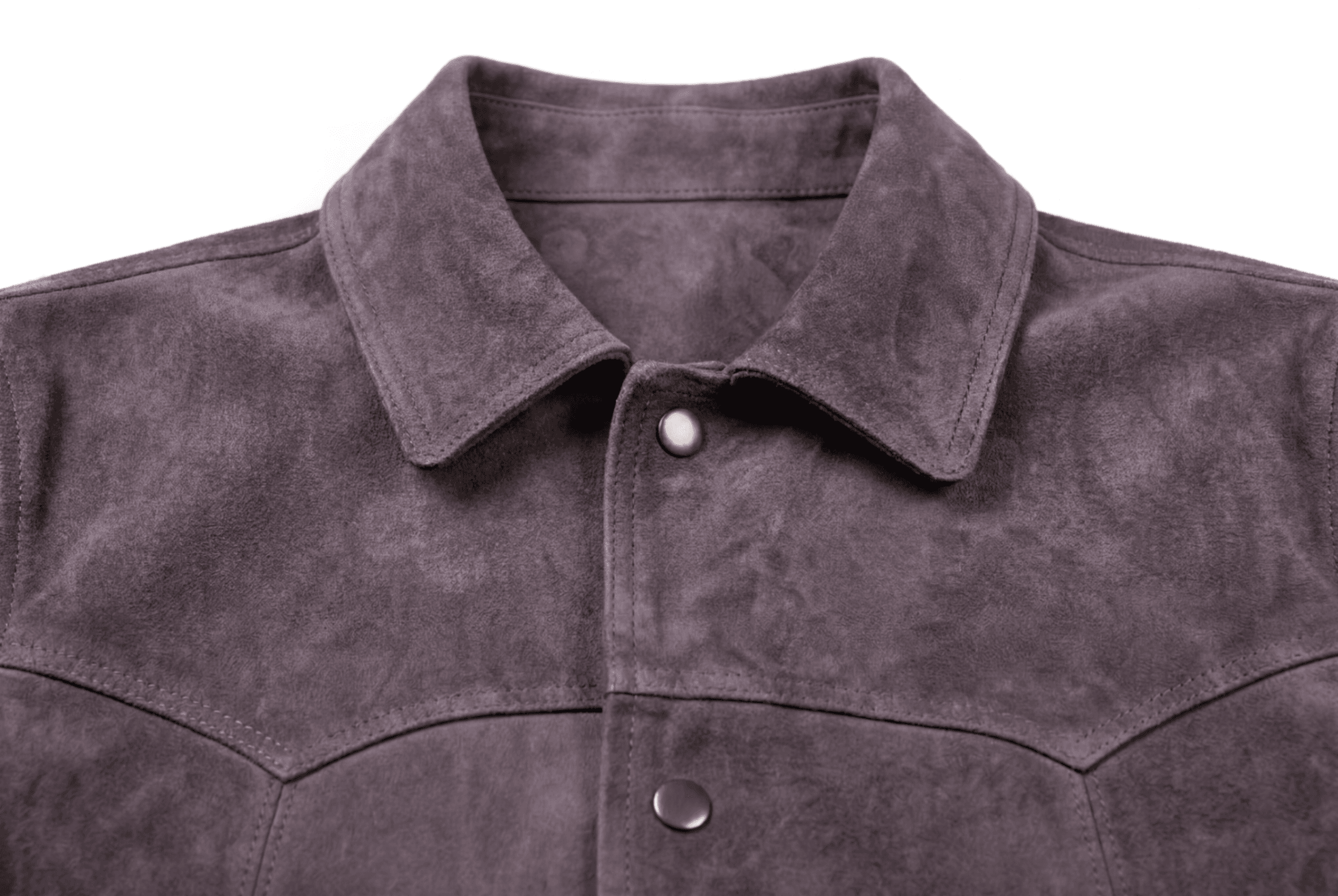 chamarra trucker gamuza gris