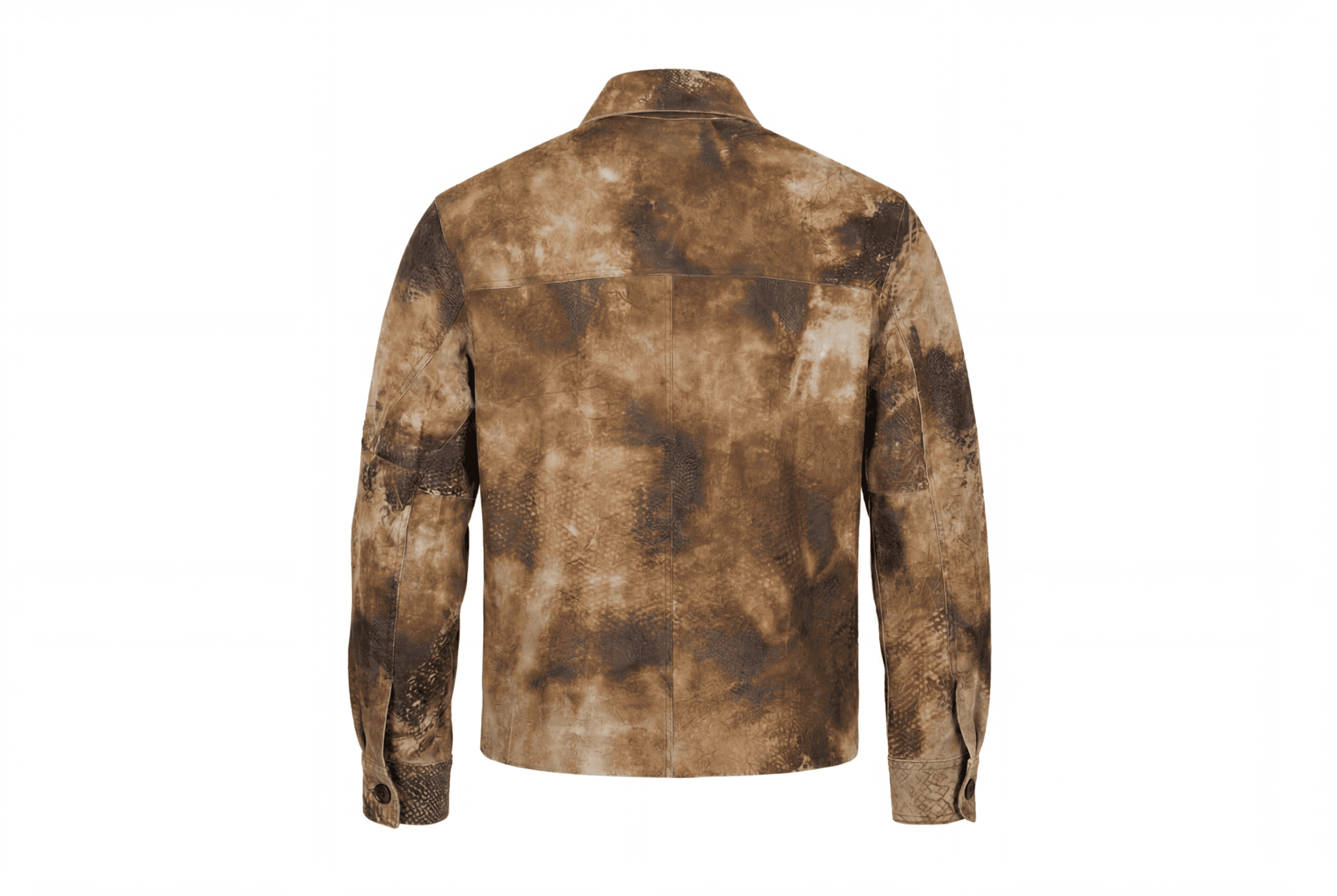 chamarra camo marble detalle