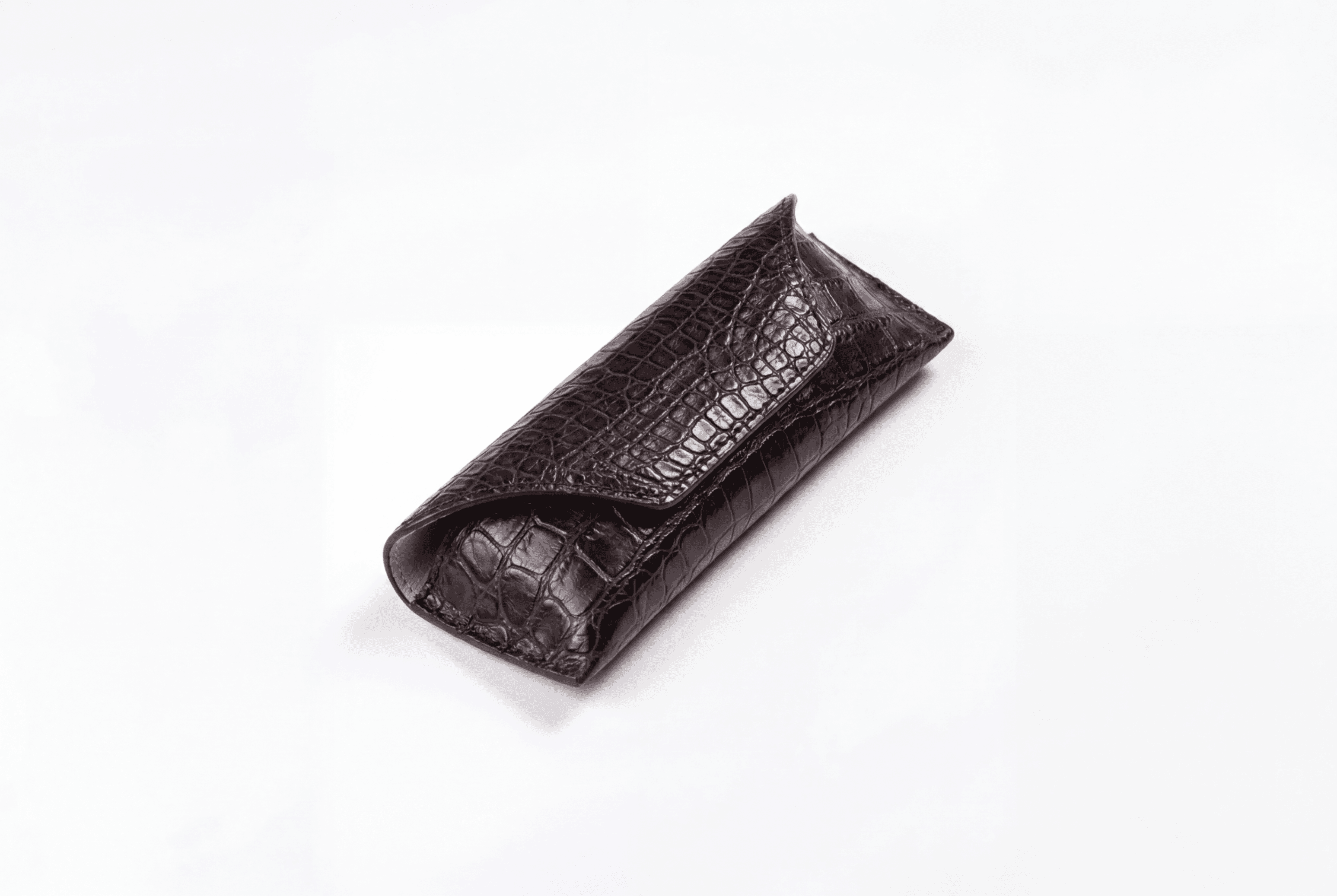 funda lentes patron chico piel negro